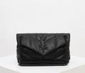 Saint Laurent Loulou Shoulder Bag - Black