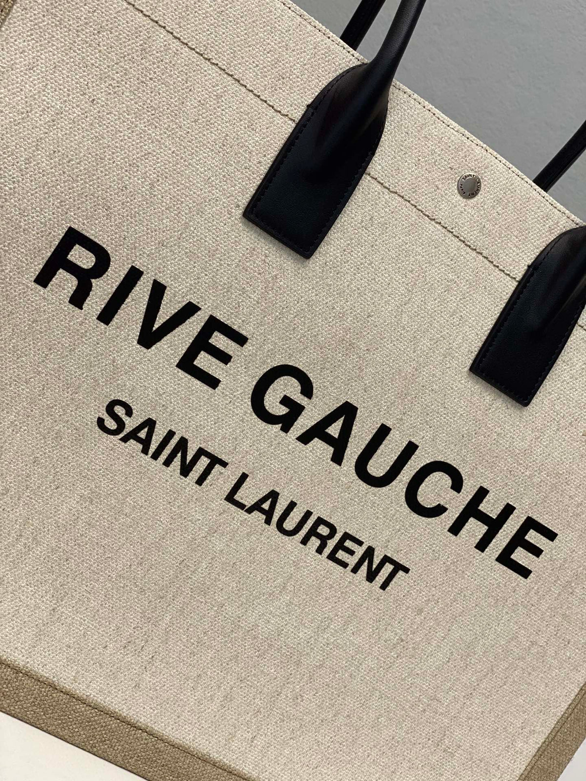YSL Large Tote Bag - White