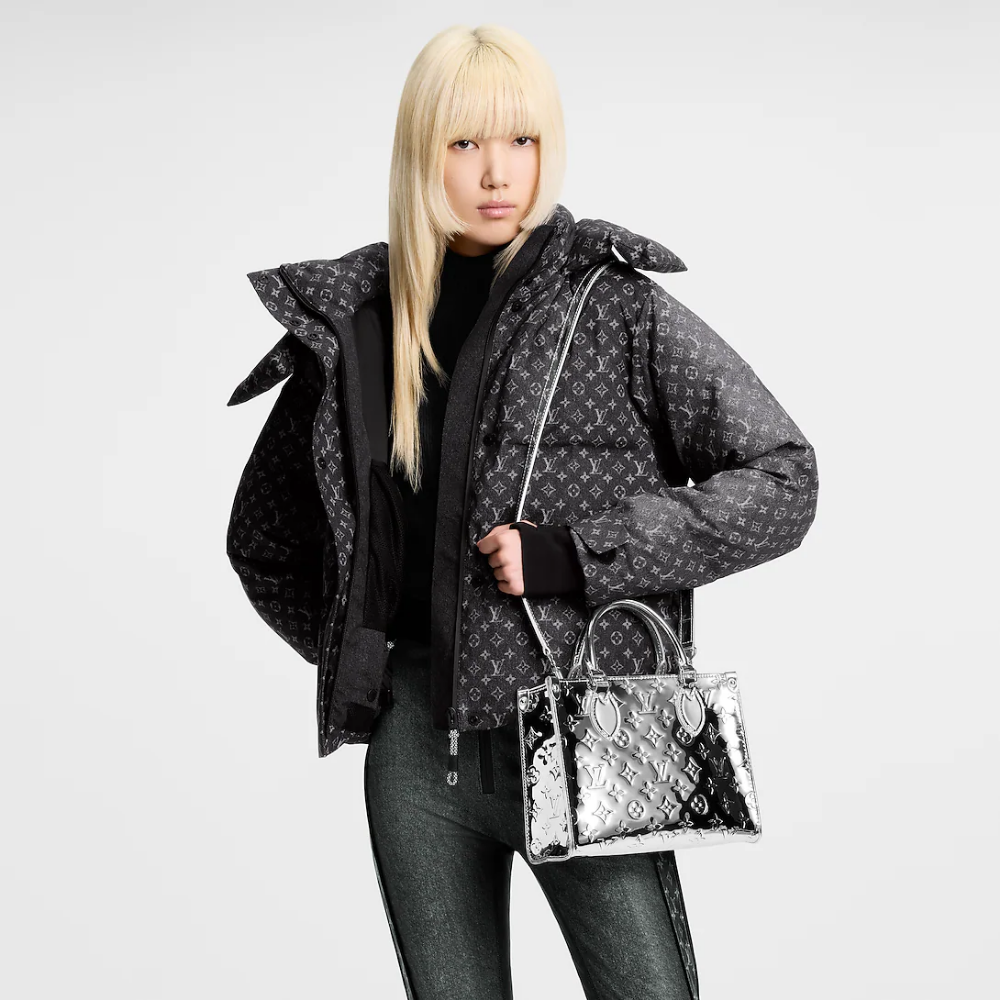 LV OnTheGo PM Silver Tote Bag