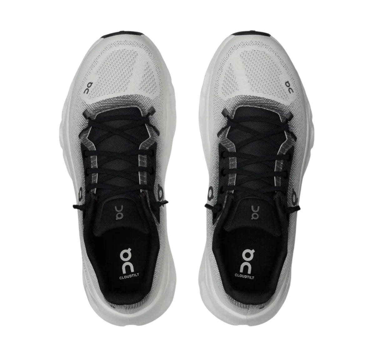 On Men's Cloudtilt Black/Ivory Lifestyle Sneakers
