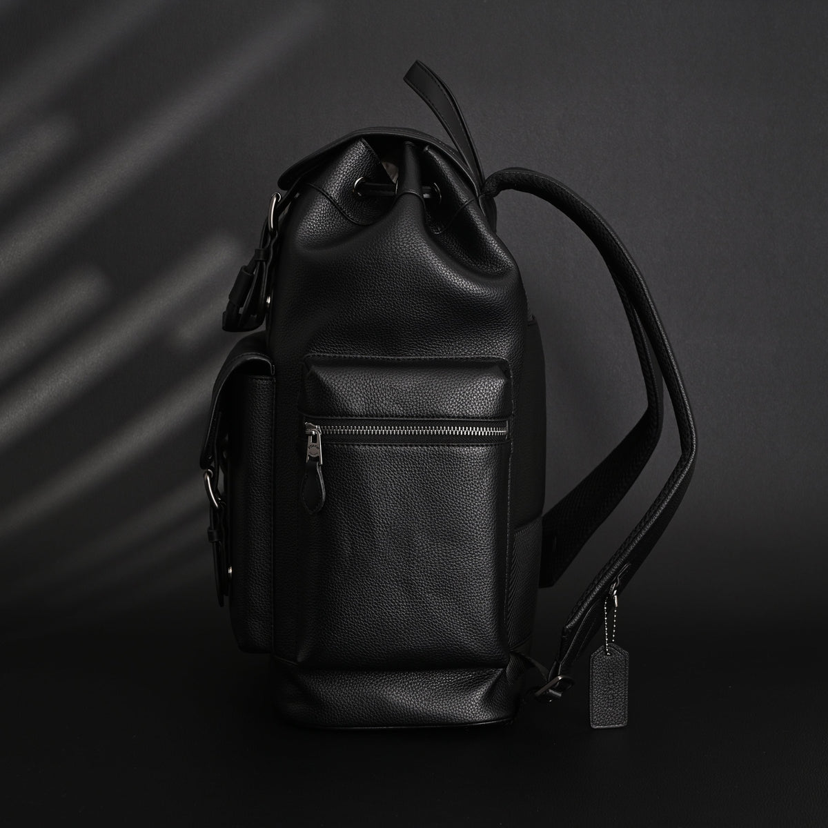 Prada Nylon & Leather Multi-Pocket Backpack – Black - Classic Black