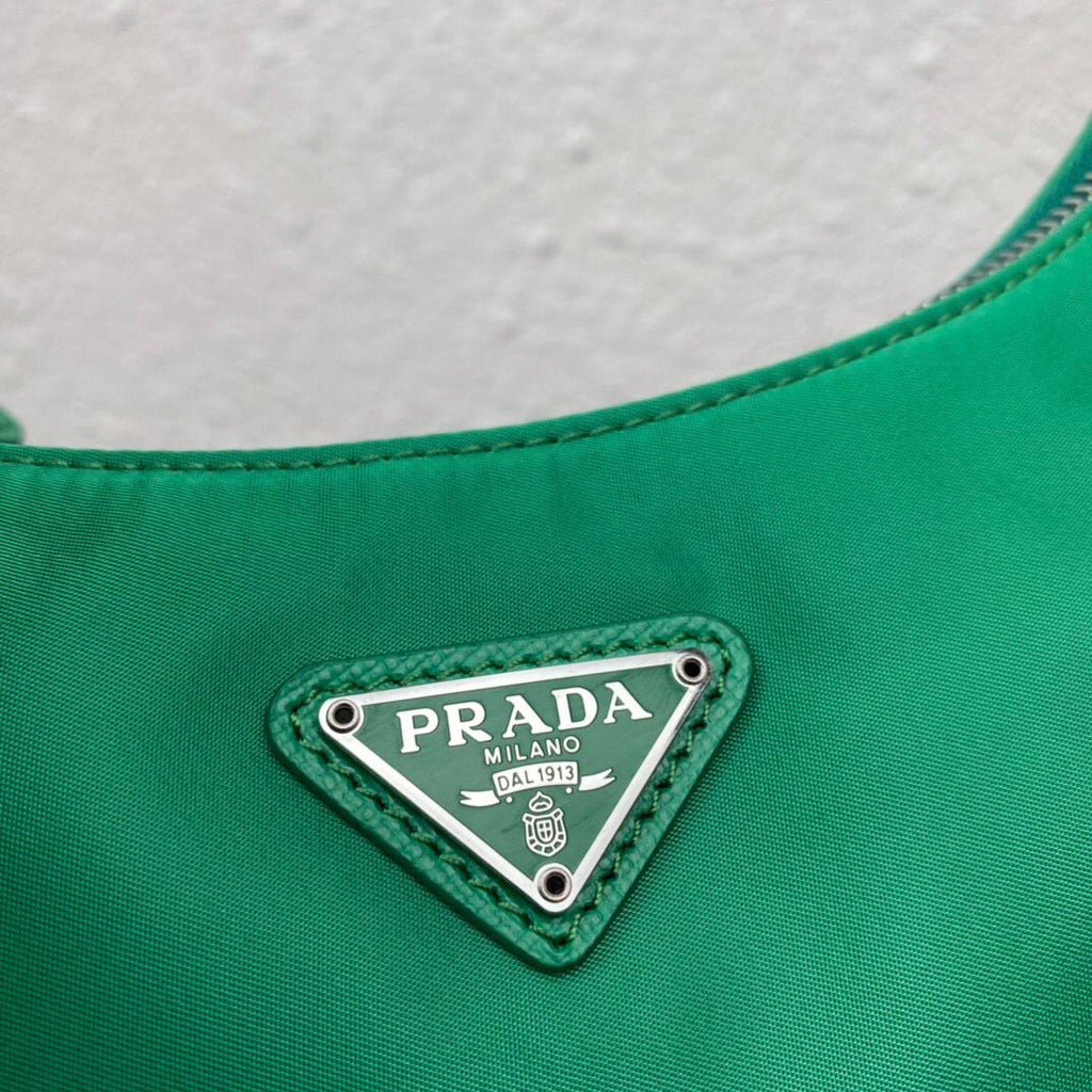 Prada Re-Edition 2005 Nylon Bag Mint Green