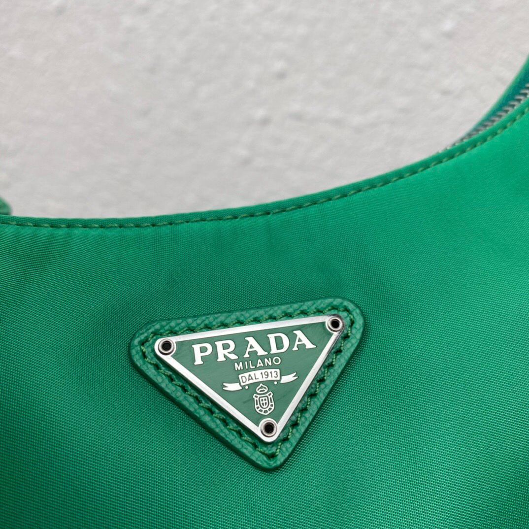 Prada Re-Edition 2005 Nylon Bag Mint Green
