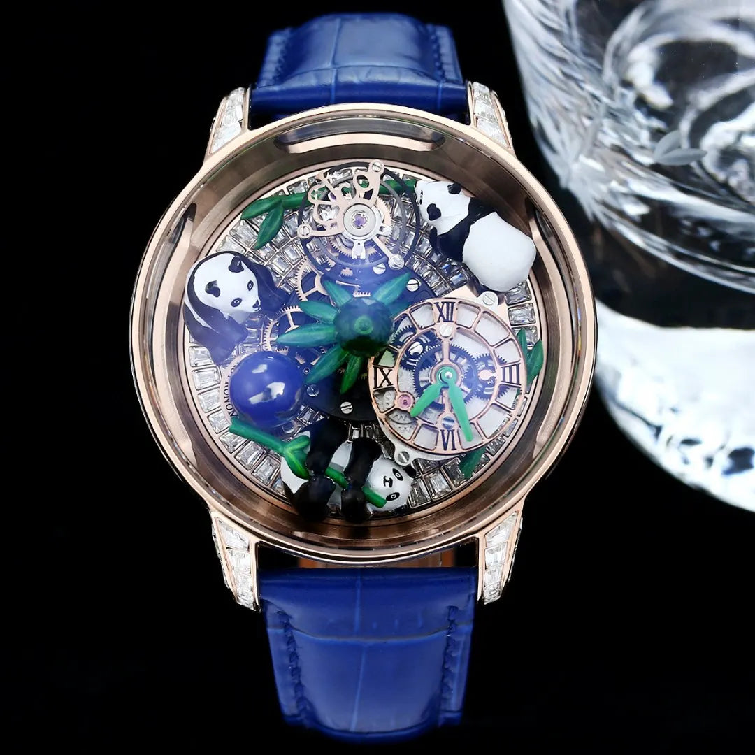 Konhon Panda Rose Gold Watch - Hình 10