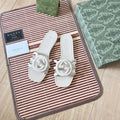 MJGS71 Women's Leather Slippers