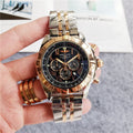 Breitling Chronomat Black Dial Gold