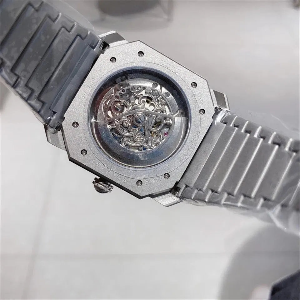 Bulgari Octo Steel Grey - Hình 7