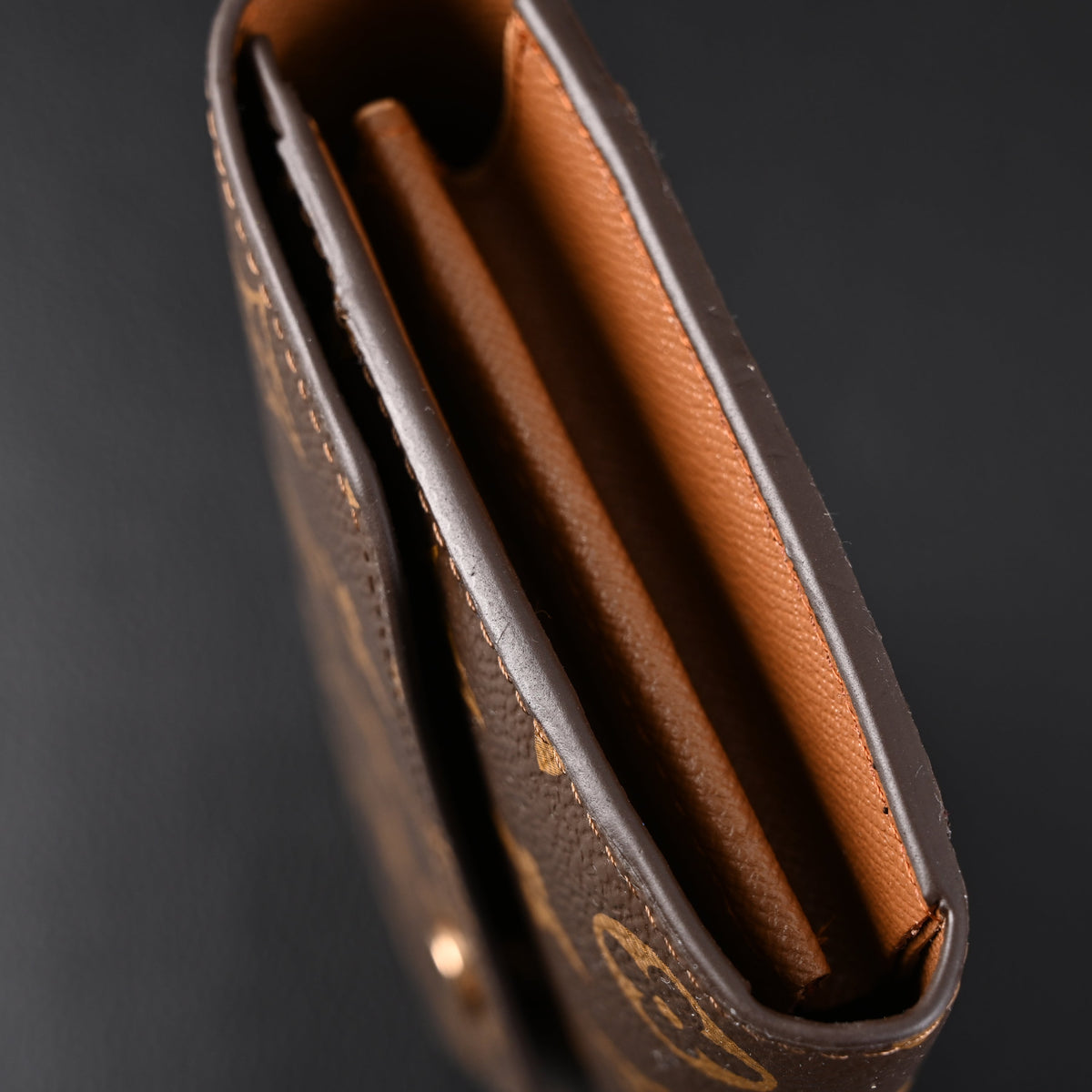 Louis Vuitton Sarah Wallet – Monogram Canvas Long Flap Wallet (M60531) - Classic Monogram Brown