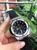 Hublot White Dial Leather