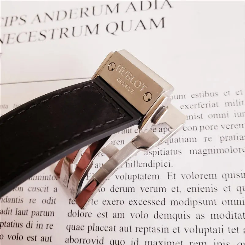 Hublot Black Dial Diamond - Hình 2