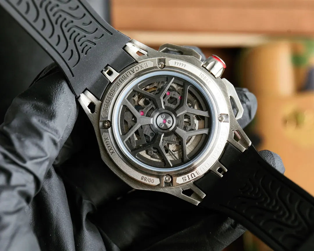 Roger Dubuis Black Rubber - Hình 5