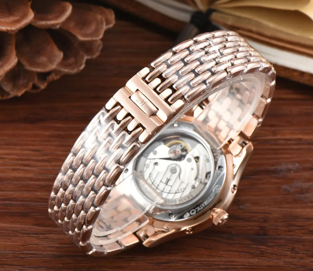 Jaeger-LeCoultre Rose Gold White Dial