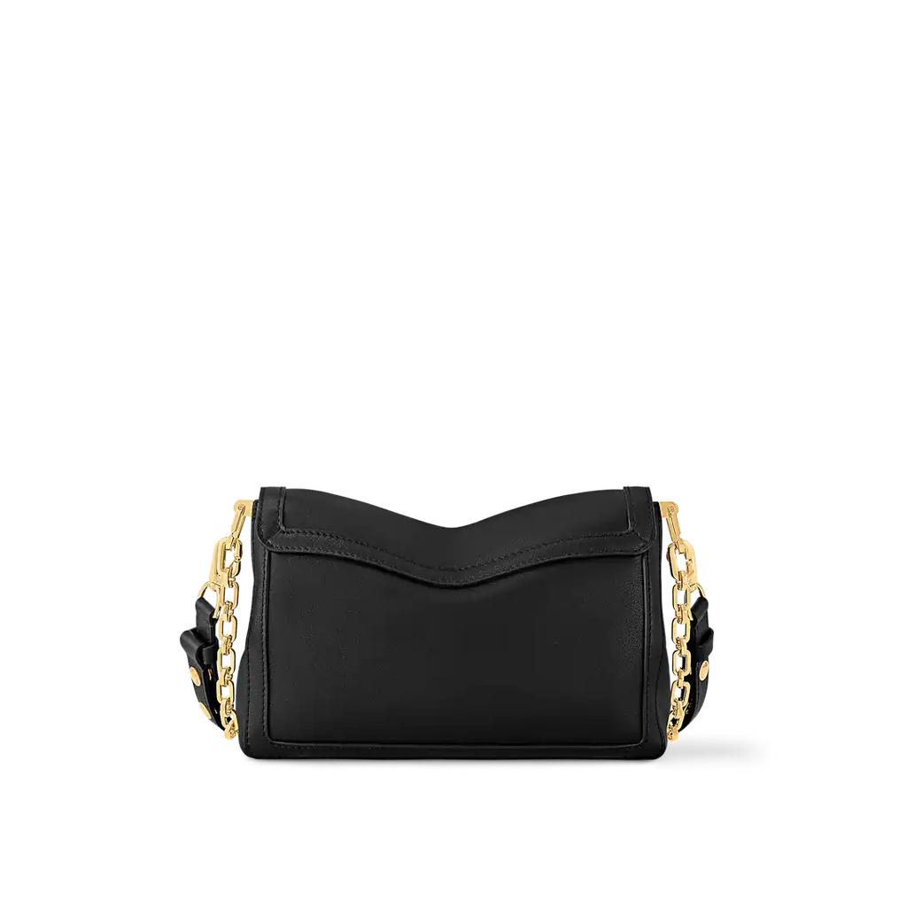 Louis Vuitton Dauphine Soft MM Black Handbag