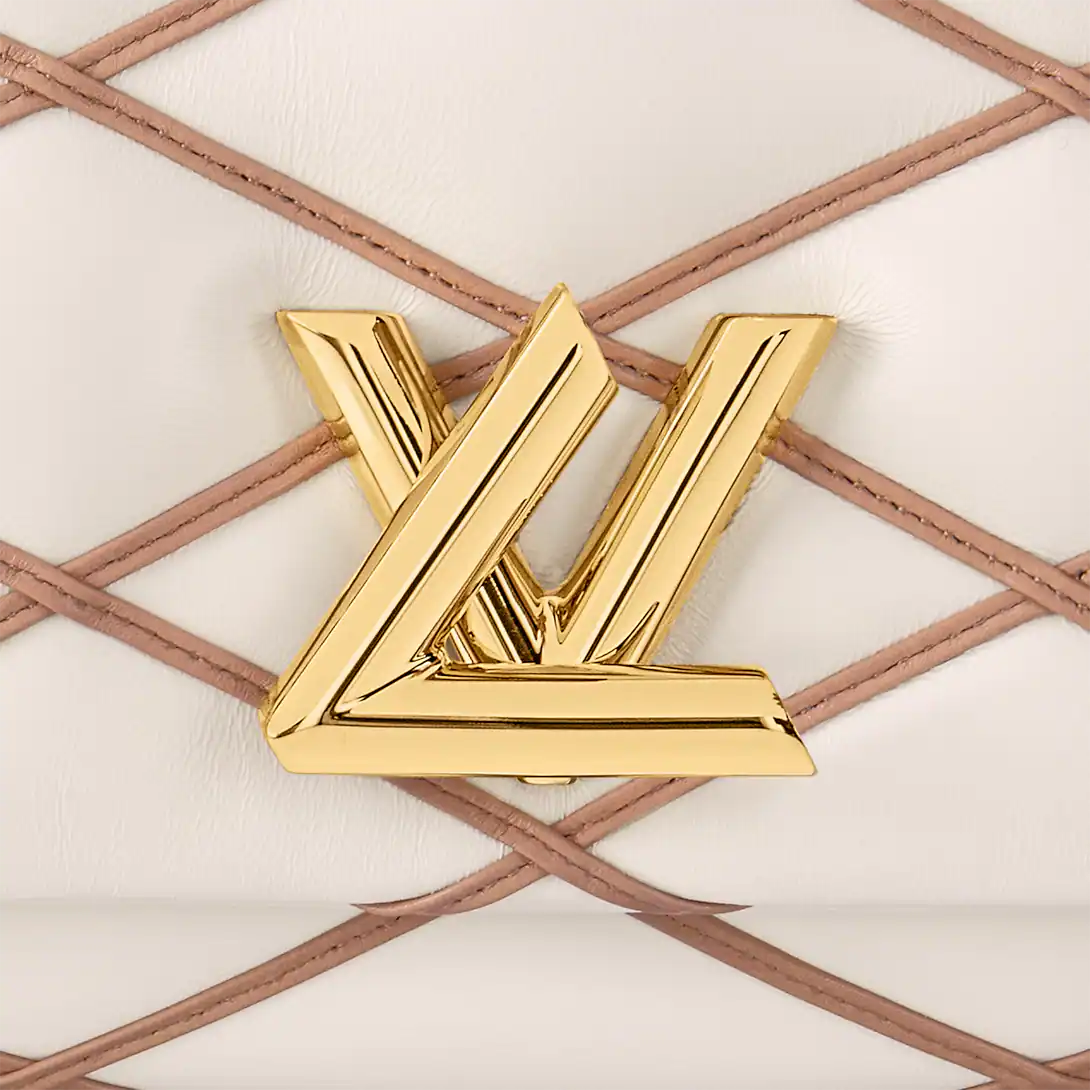 Louis Vuitton Go-14 MM Handbag - Crème Beige / Chestnut Brown