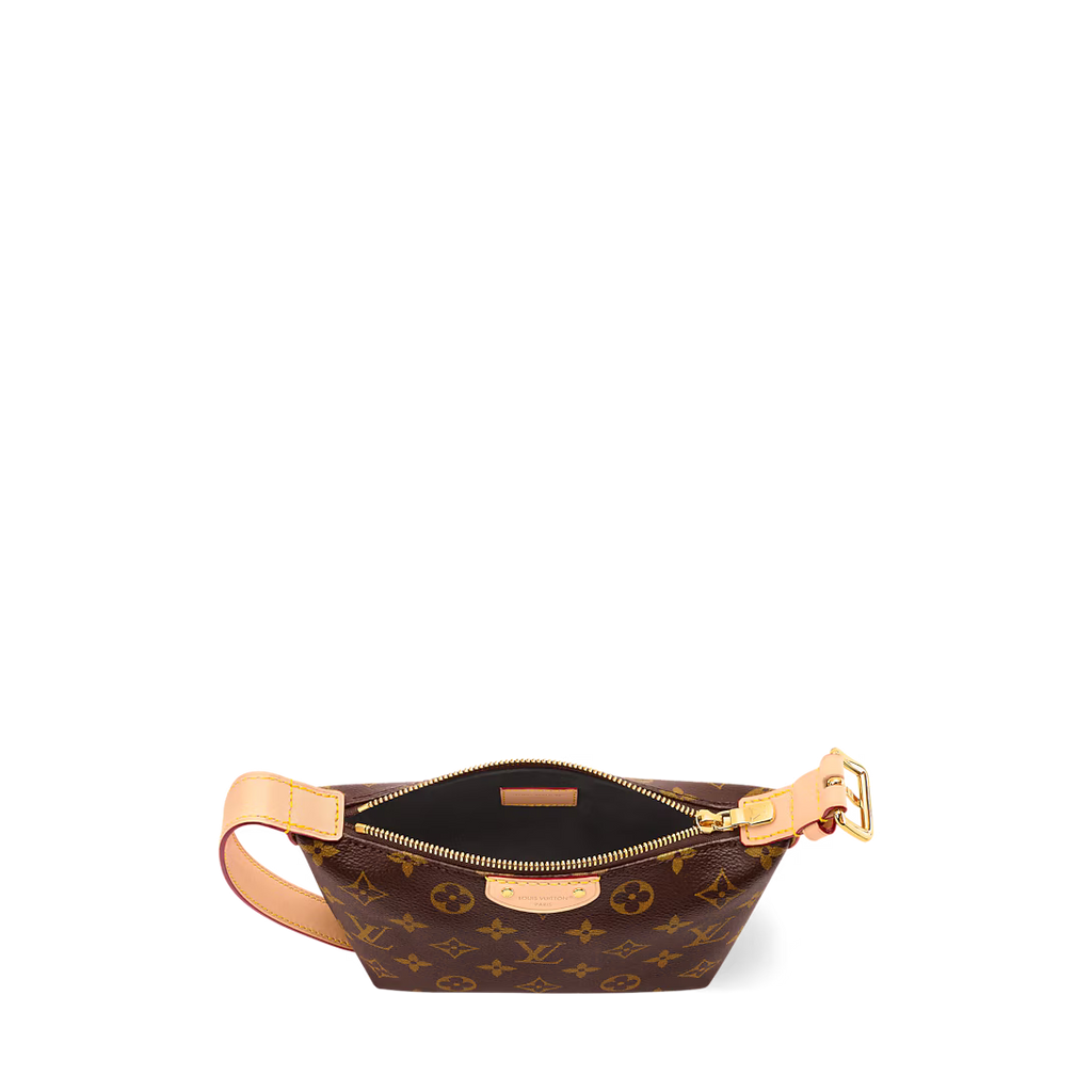 LV Classic Hills Monogram Canvas Handle Shoulder Bag with Simple Adjustable Strap