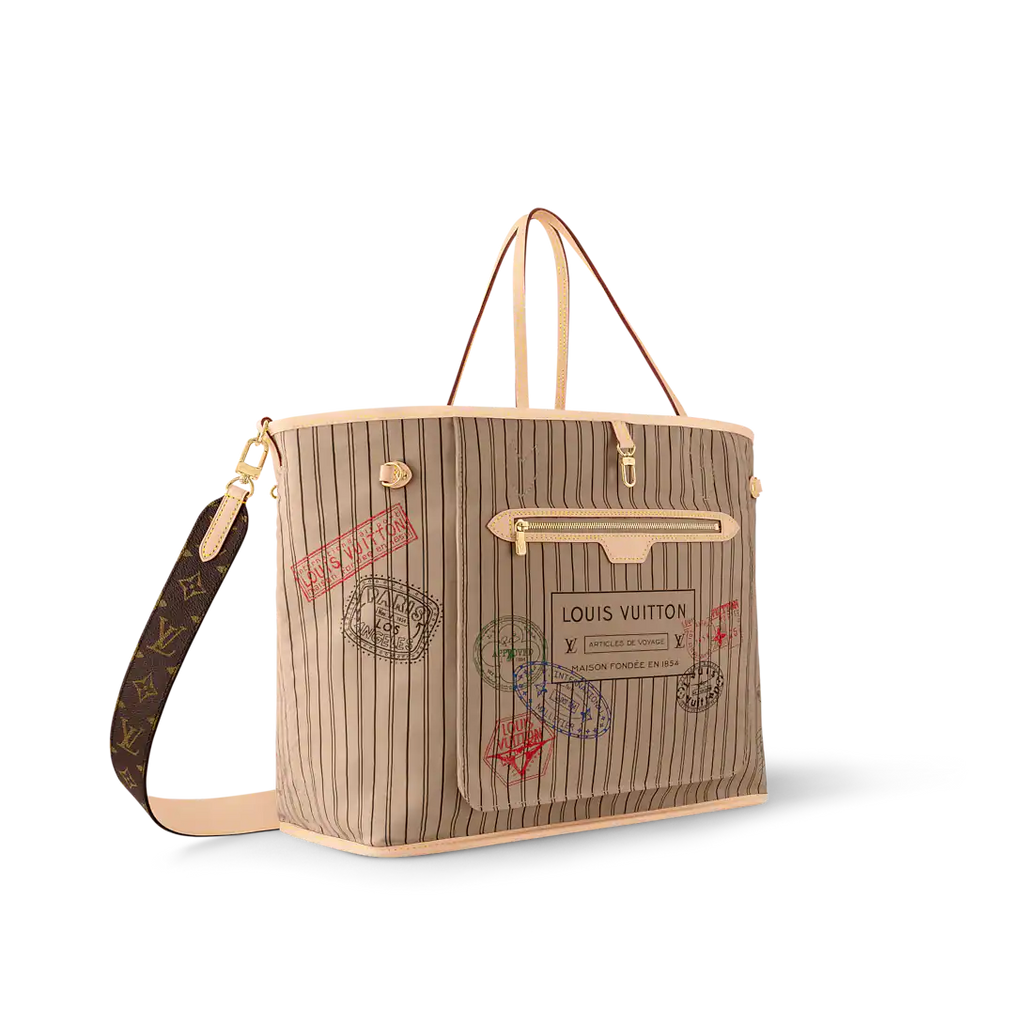 Louis Vuitton Neverfull Bandoulière Inside Out GM Handbag