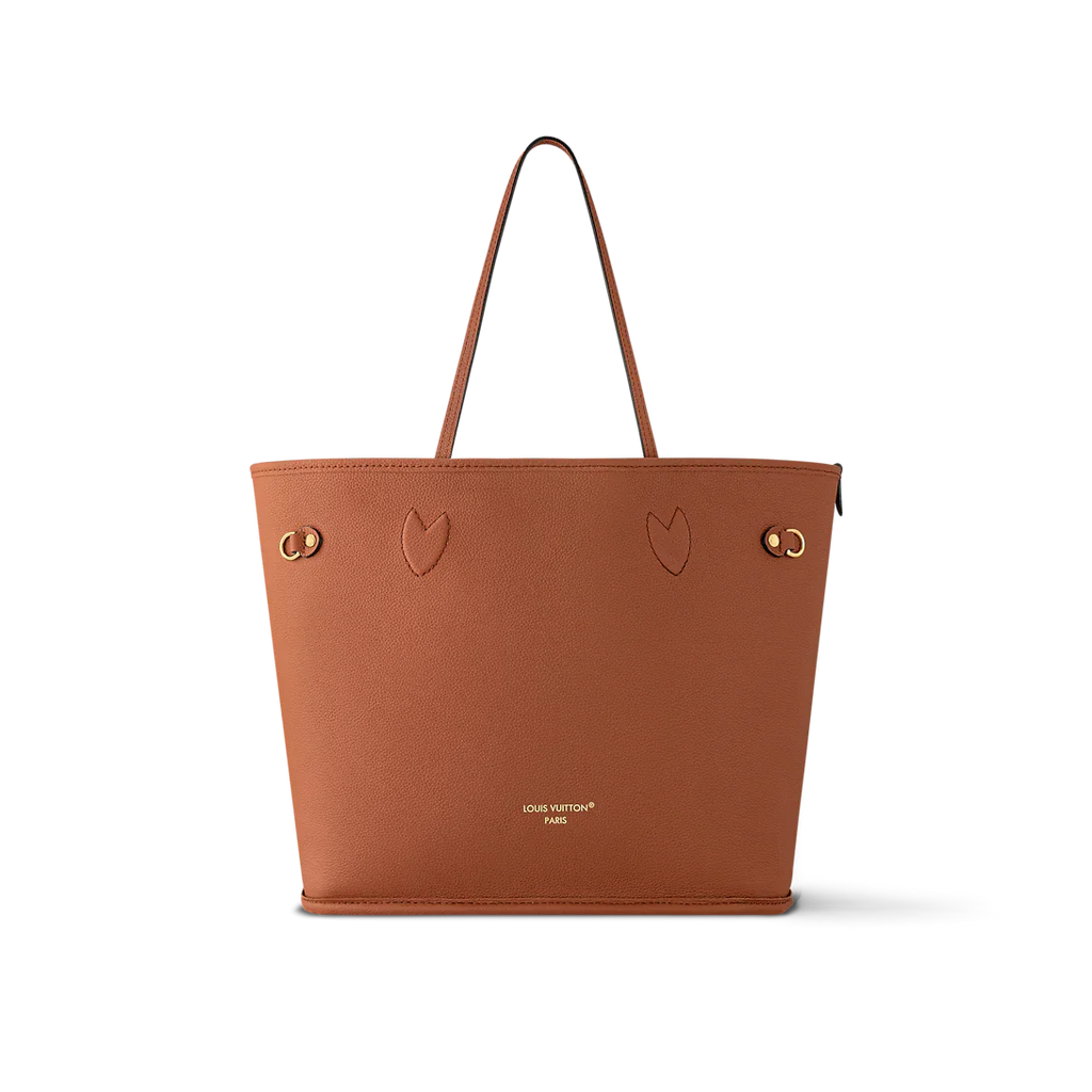 Neverfull Inside Out MM Cognac Tote Bag