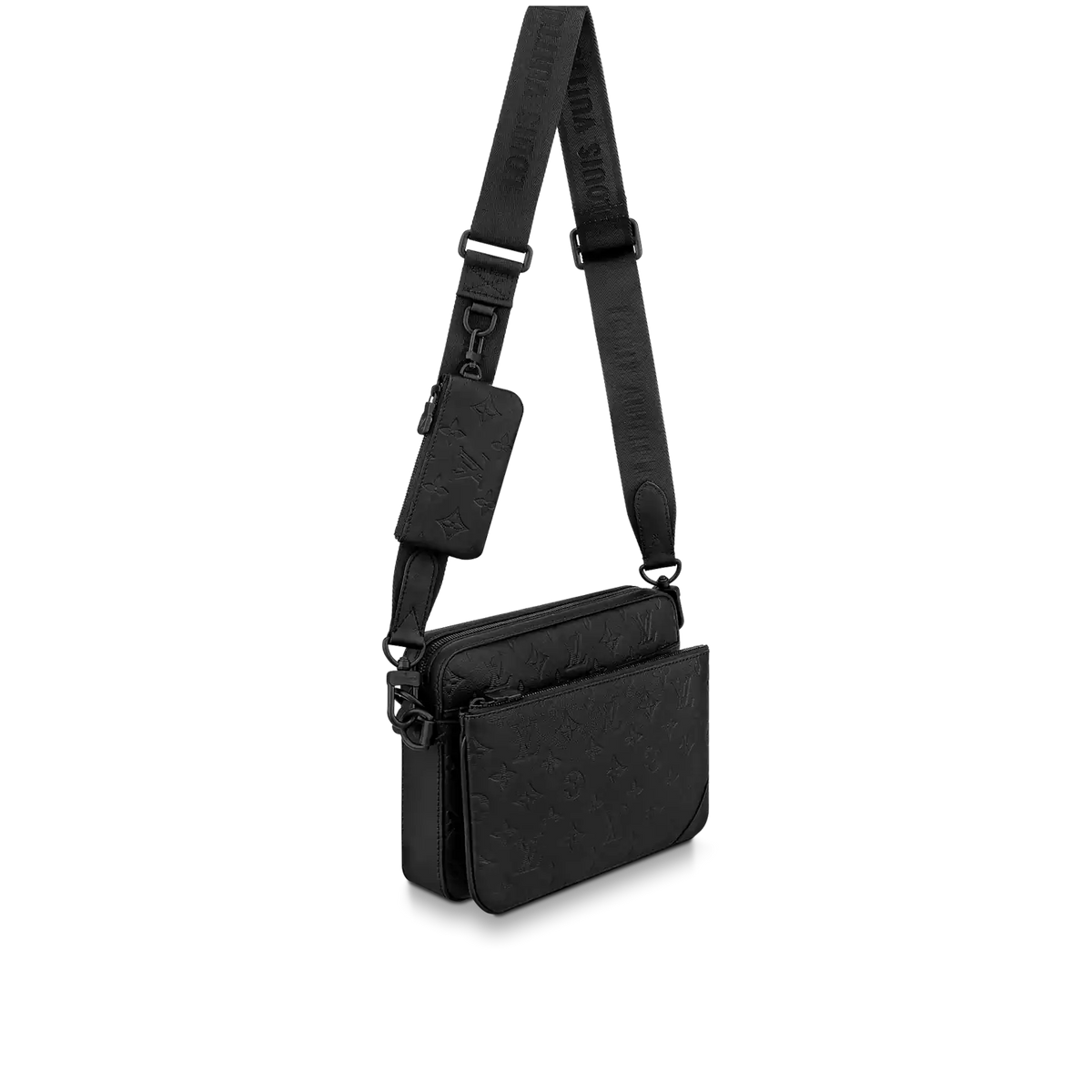 Louis Vuitton Trio Messenger Bag - Black