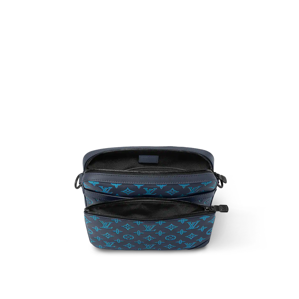 Louis Vuitton Trio Messenger Bag - Navy River Blue