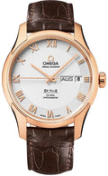 Omega Rose Gold White Dial de ville