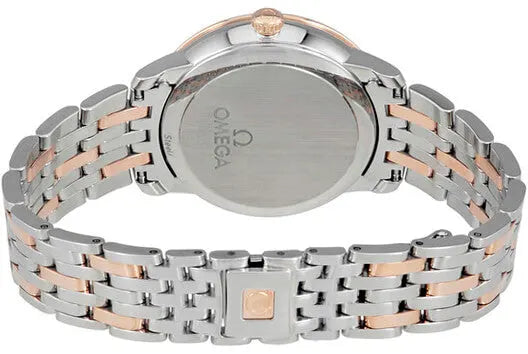 Omega Taupe Dial Steel Rose Gold - Hình 2