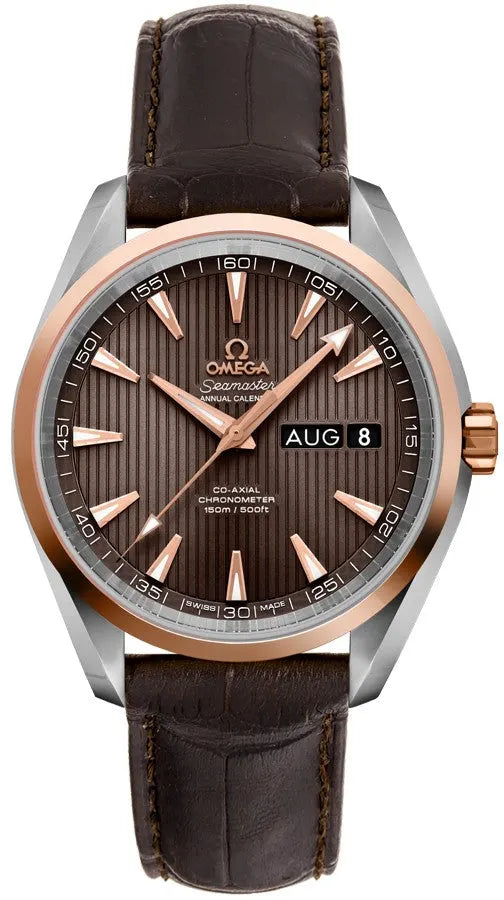 Omega Brown Dial Annual Calendar