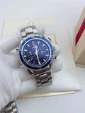 Omega Seamaster Blue Chronograph steel