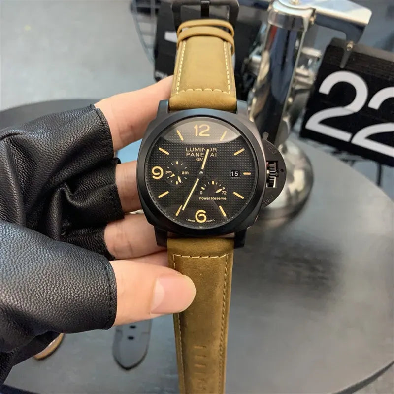 tan Panerai Luminor GMT Black - Hình 2