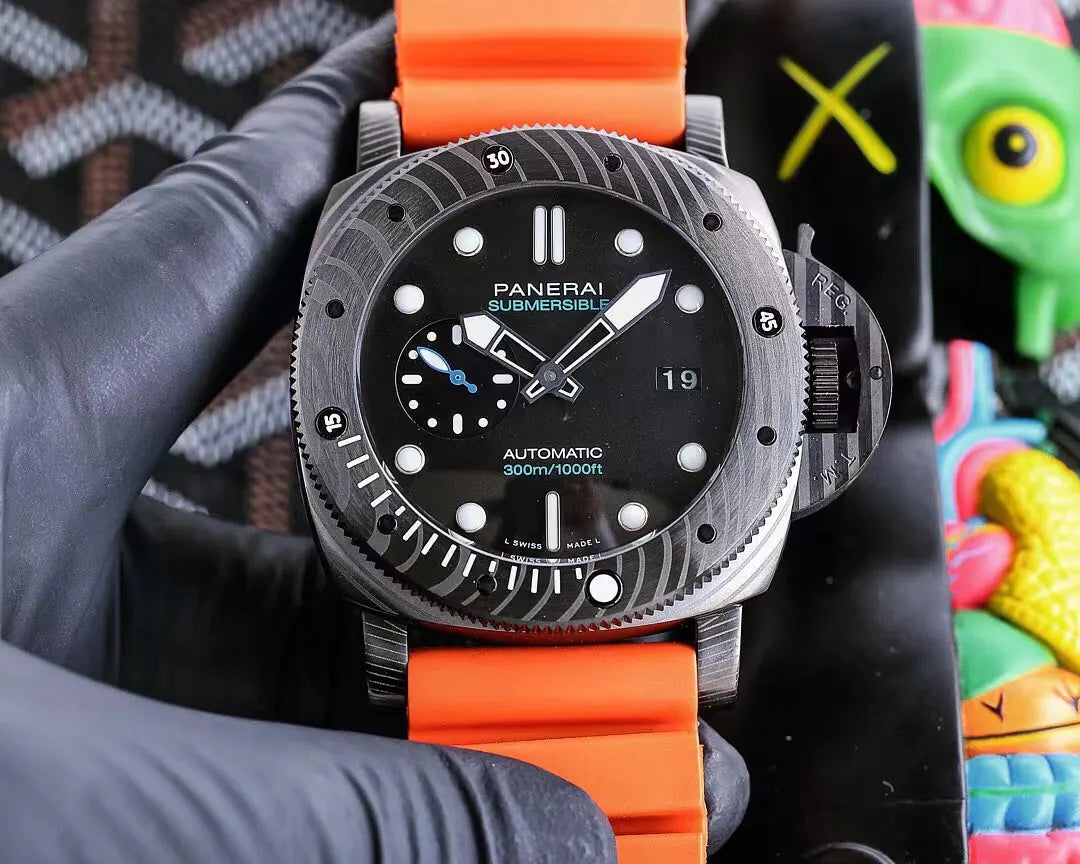 Panerai Submersible Orange Strap - Hình 2