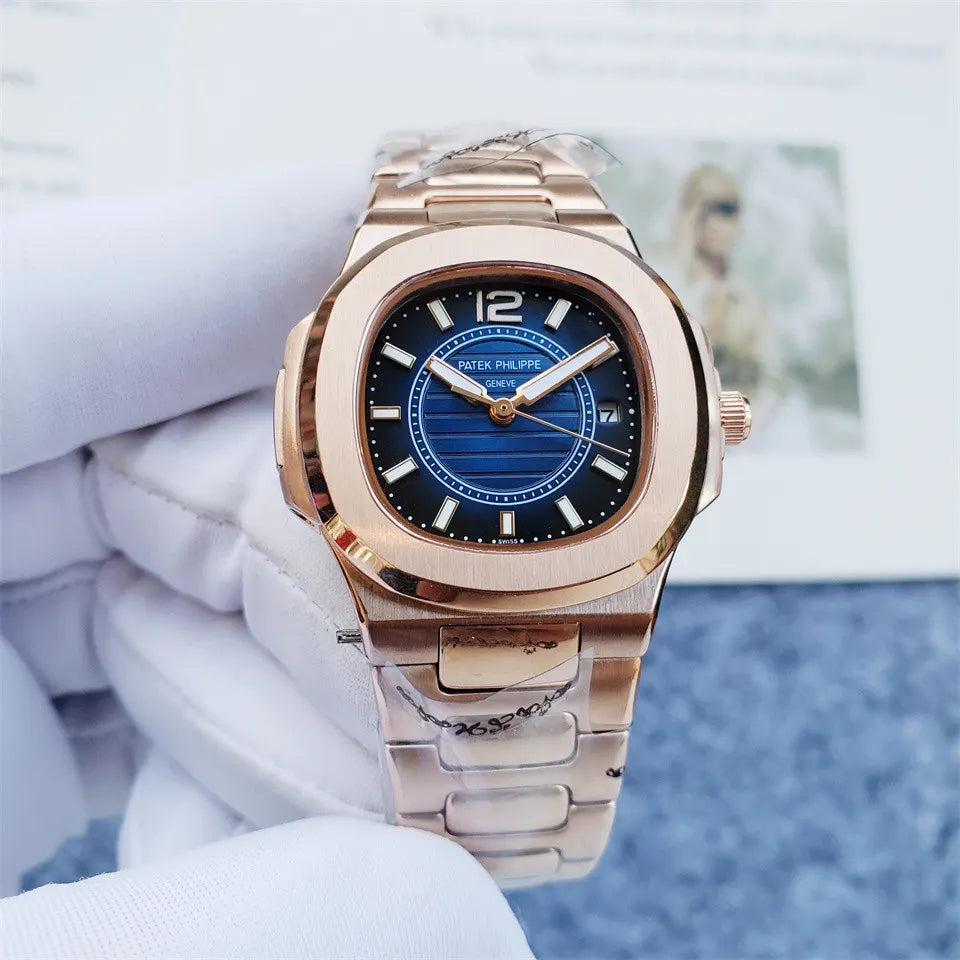 nautilus blue Patek Philippe Rose Gold – Patek Philippe Nautilus Rose
