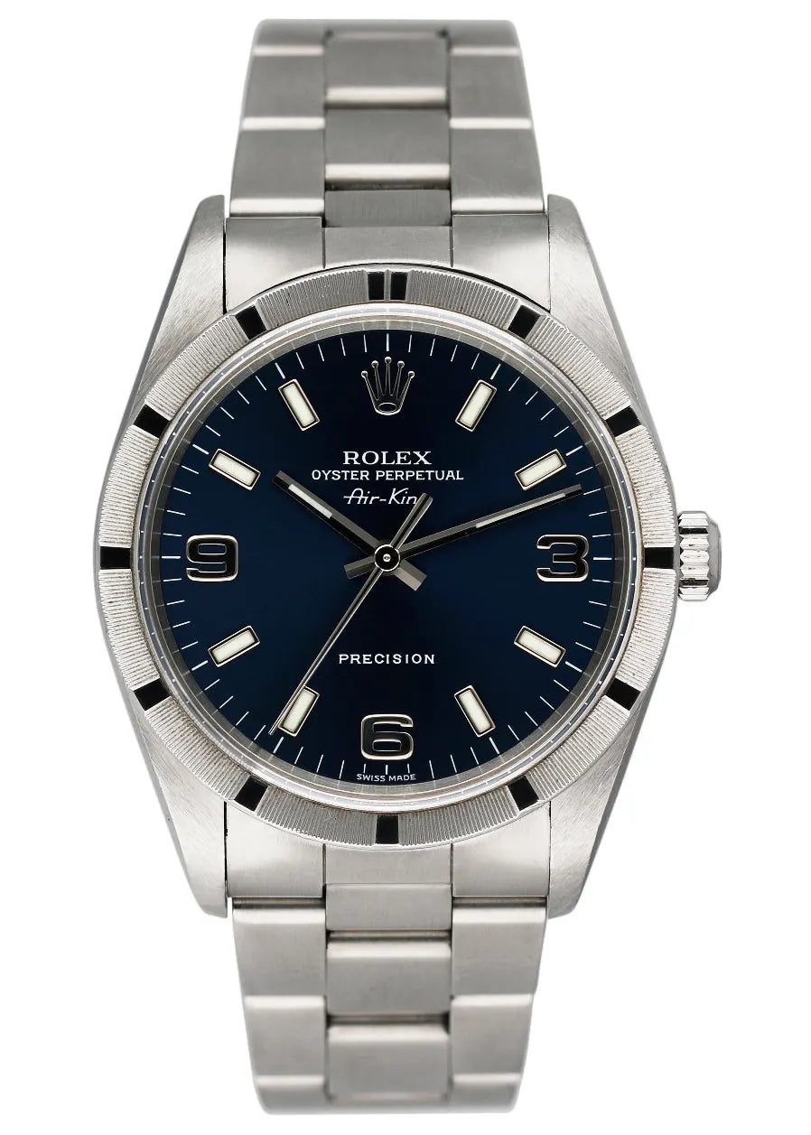 Air-King Blue Dial Steel