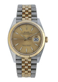 Two-Tone Gold Champagne Datejust