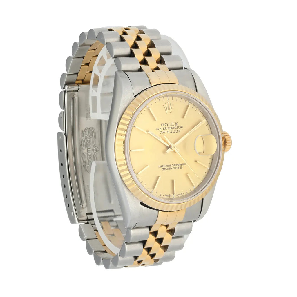 Rolex Two-Tone Champagne Dial datejust - Hình 2