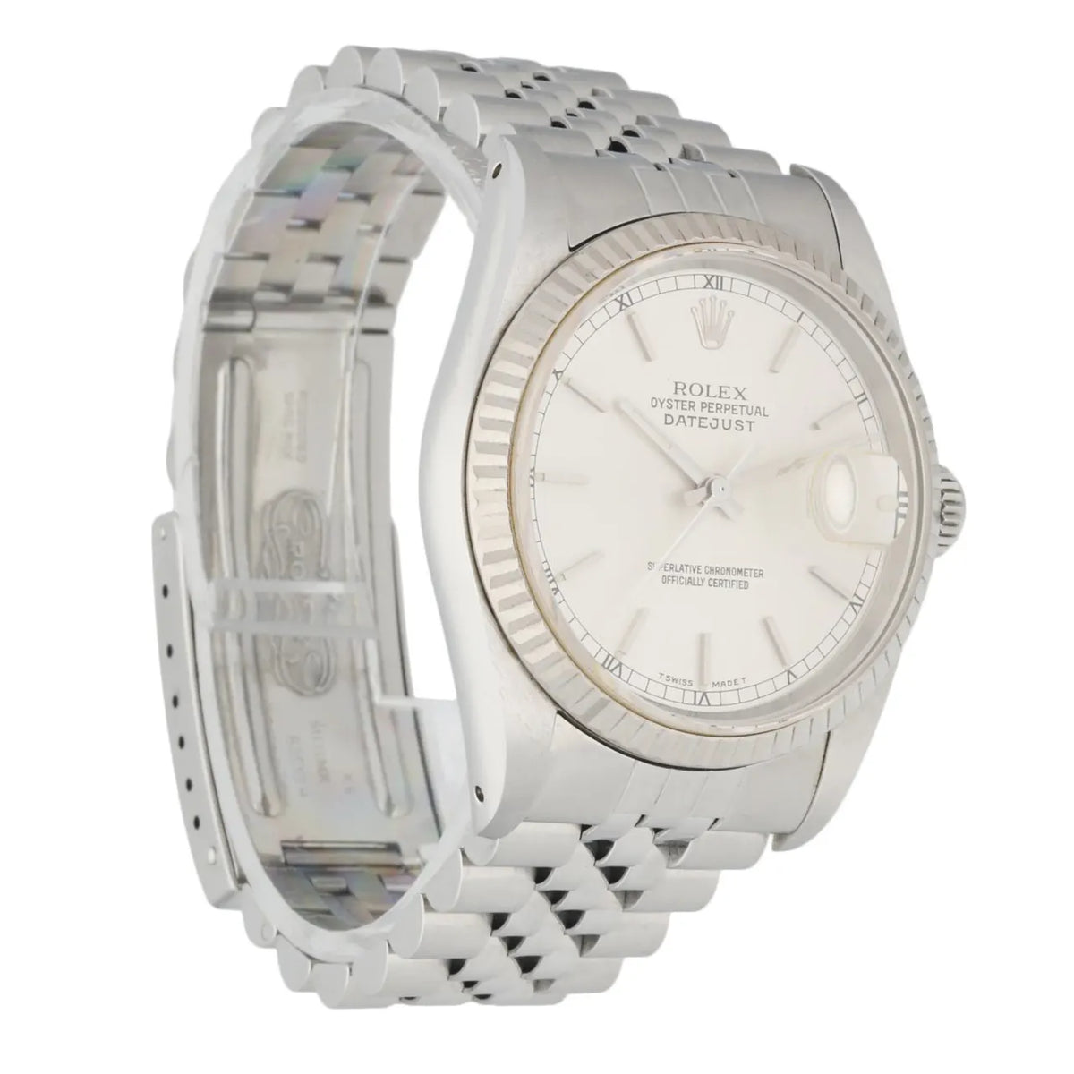 Rolex Datejust Steel Silver Dial - Hình 2