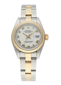 Rolex Two-Tone Silver Roman
