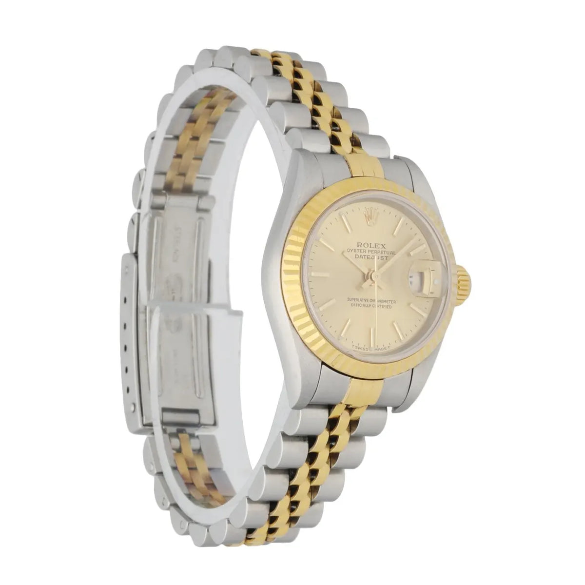 two Rolex Gold Champagne Jubilee Datejust - Hình 3