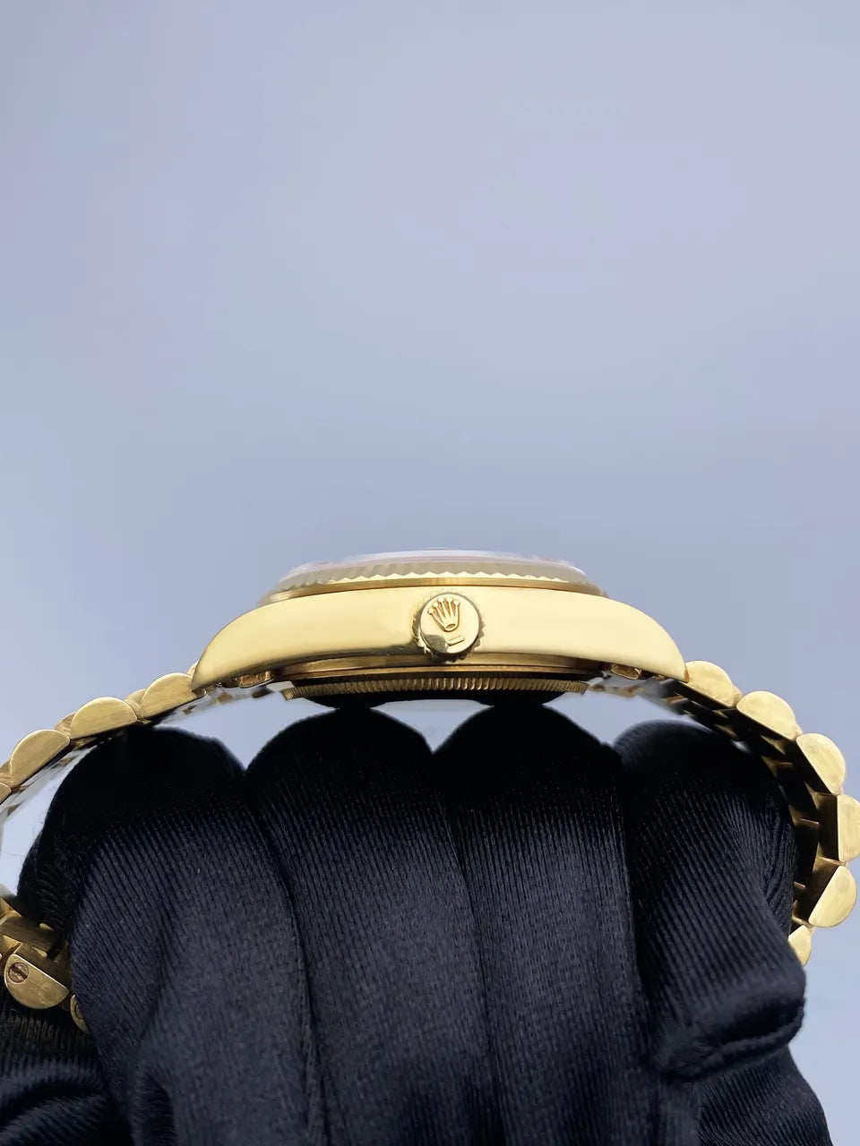 dial Rolex Day-Date Gold White - Hình 5
