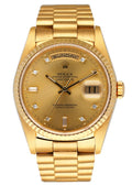 Rolex Gold Champagne Diamond