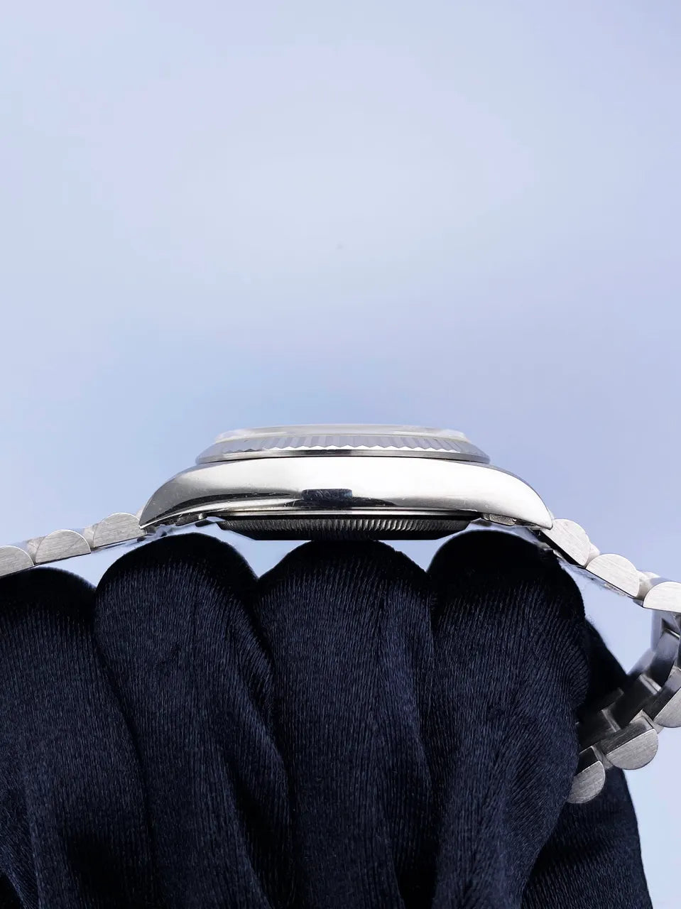 Rolex Day-Date Silver Dial stainless steel - Hình 5