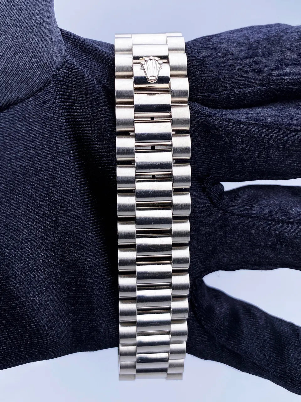 Rolex Day-Date Silver Dial stainless steel - Hình 8