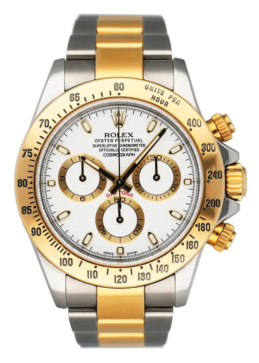 Daytona White Dial Two-Tone