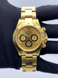 Rolex Daytona Gold Champagne dial