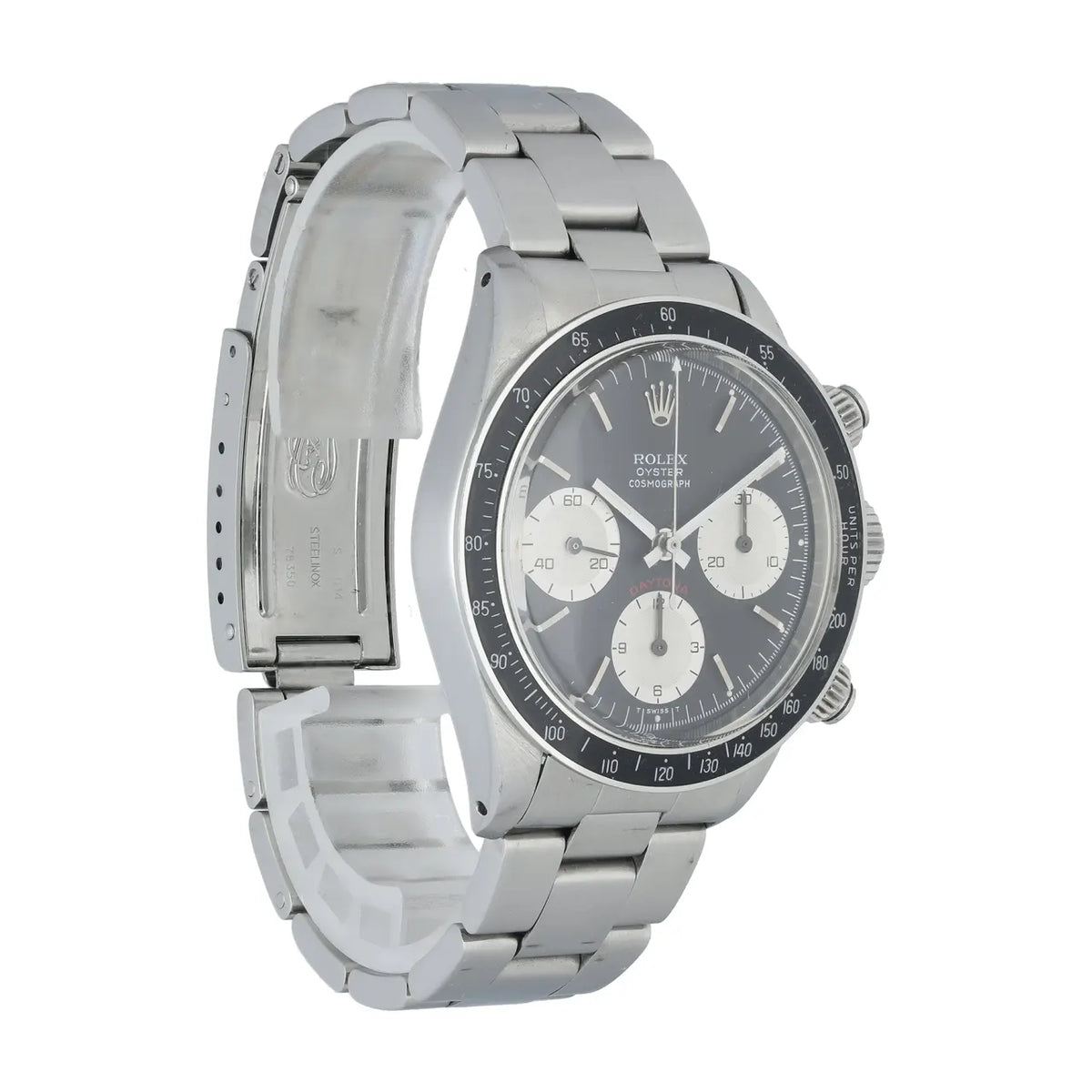stainless steel Rolex Daytona Black Dial - Hình 2