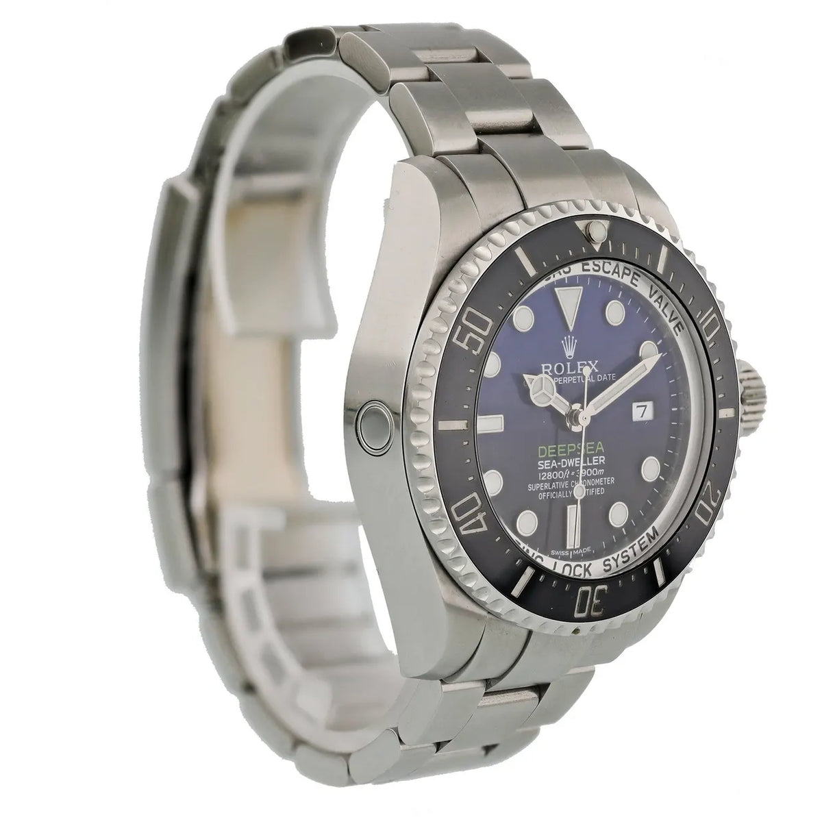 stainless Rolex Deepsea Blue Dial - Hình 6