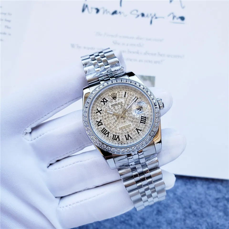 Rolex Diamond Pave Dial - Hình 4
