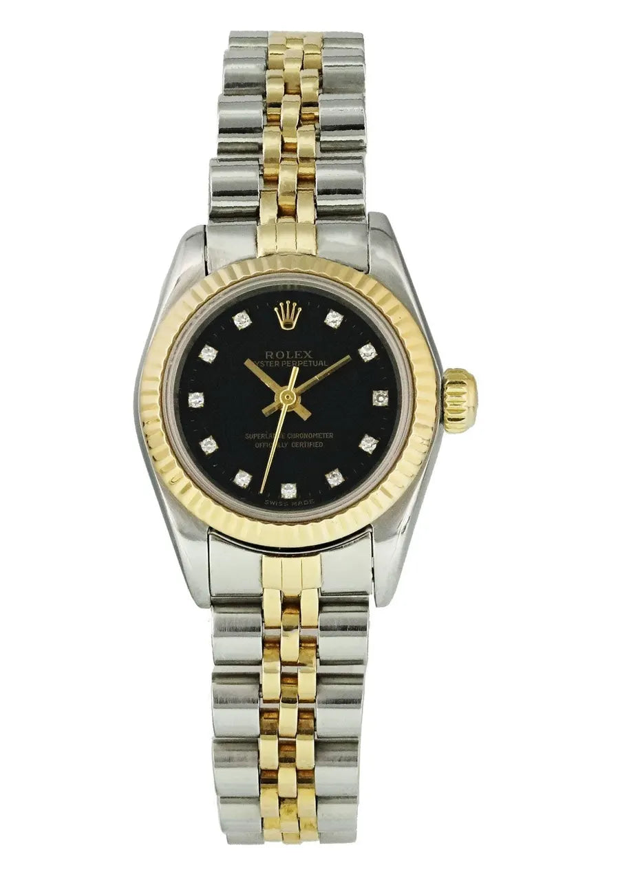 Rolex Two-Tone Diamond Ladies - Hình 2