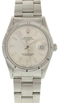 Rolex Silver Dial Date oyster