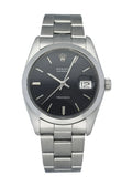 vintage Rolex Oysterdate Black Dial