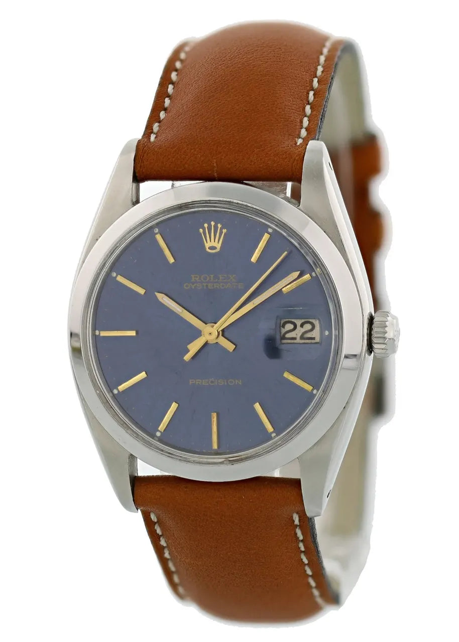 Rolex Oysterdate Blue - Hình 5