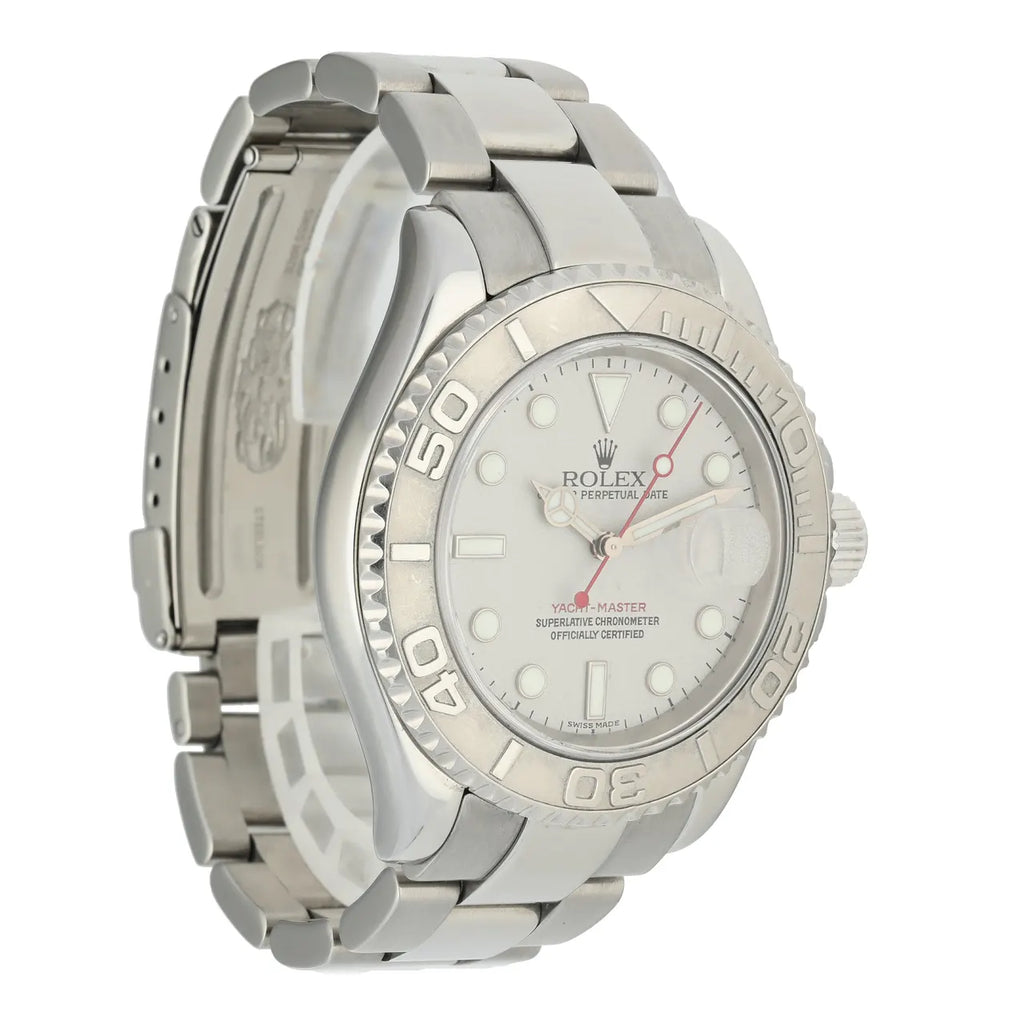 Rolex Silver Dial Watch - Hình 3